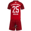 Officiële Voetbalshirt + Korte Broek FC Bayern München Thomas Muller 25 Thuis 2021-22 - Kids